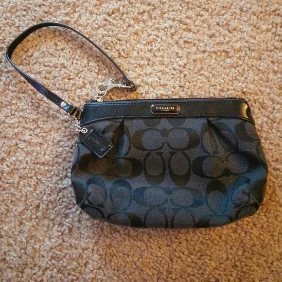 Black Coach Clutch
