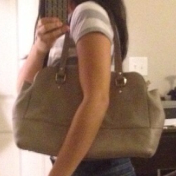 Kate Spade Taupe Wellesley Rachelle Tote(Used) - Picture 3 of 3