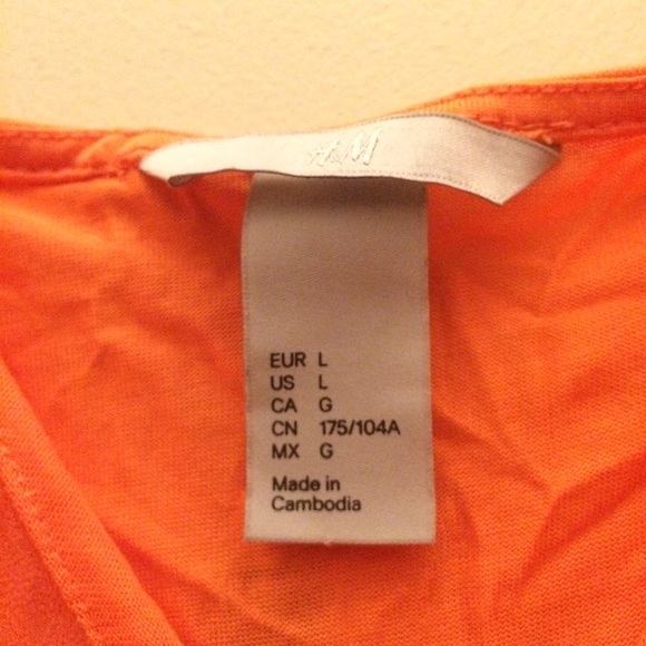 Orange Ruffle Tank - Picture 3 of 3