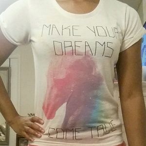 Graphic unicorn tee