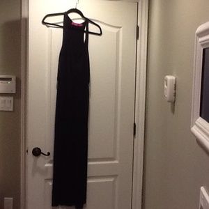 Black maxi dress
