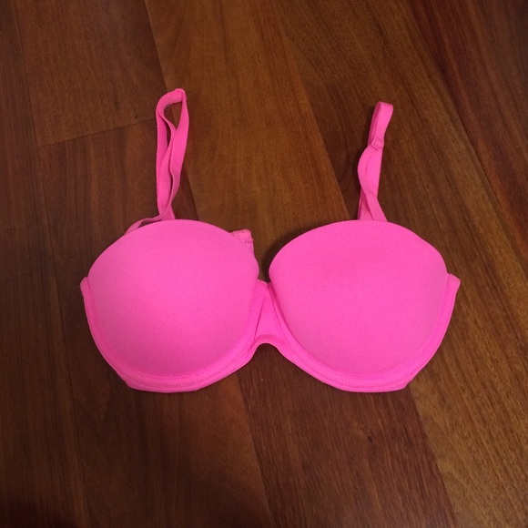 Victoria Secret Neon Pink Push Up Bra