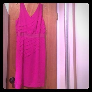 Brand New Pink Chiffon Dress