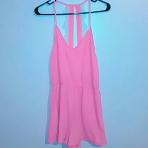Hot Pink Romper - Hot & Delicious (S)