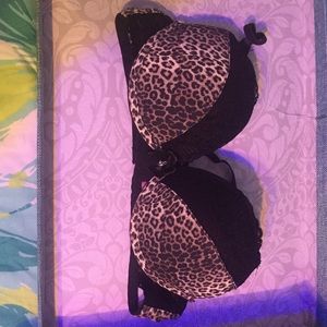 34C Cheetah Print Bra