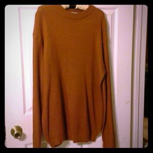 Cable knit sweater
