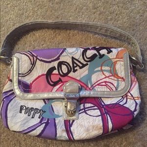 Coach Poppy small purse/clutch