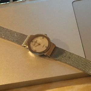 Silver skagen watch