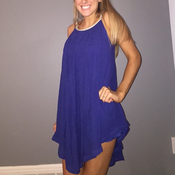 Navy Summer Dress/Cover-Up