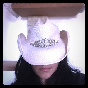 Cowgirl princess hat