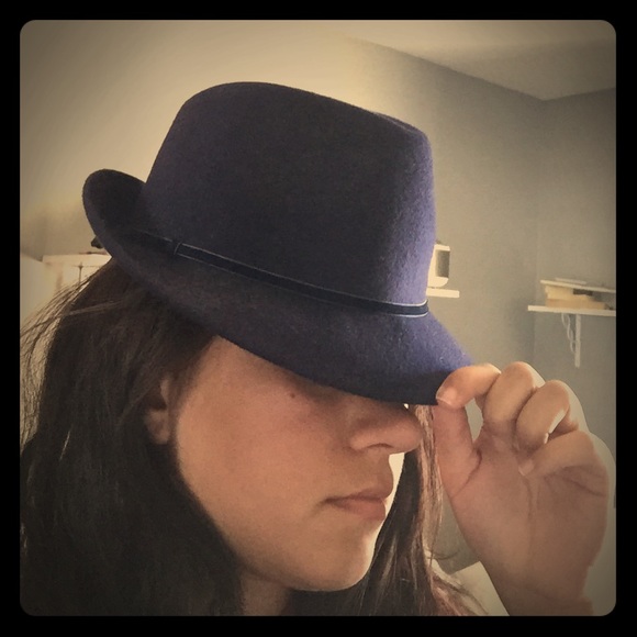 ❌❌SOLD❌❌Blue Fedora - Picture 1 of 3