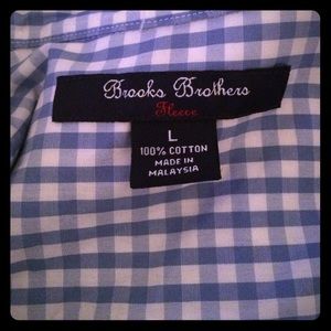 Brooks Brothers Gingham Button Down Size Large