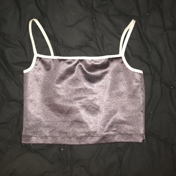 American Apparel cropped tank