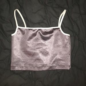 American Apparel cropped tank