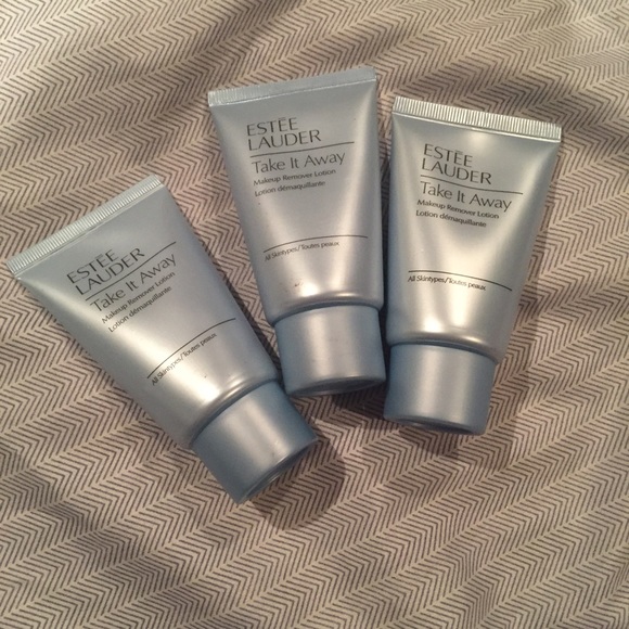 3 travel size Take It Away Estée Lauder