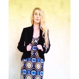 BB Dakota black business work blazer jacket medium