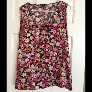 Banana Republic floral top (size XL)