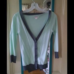 Mint&Grey 3/4 Length Sweater