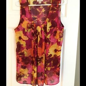 LOFT top sleeveless (size L)