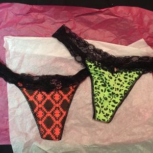 New! Two thongs!