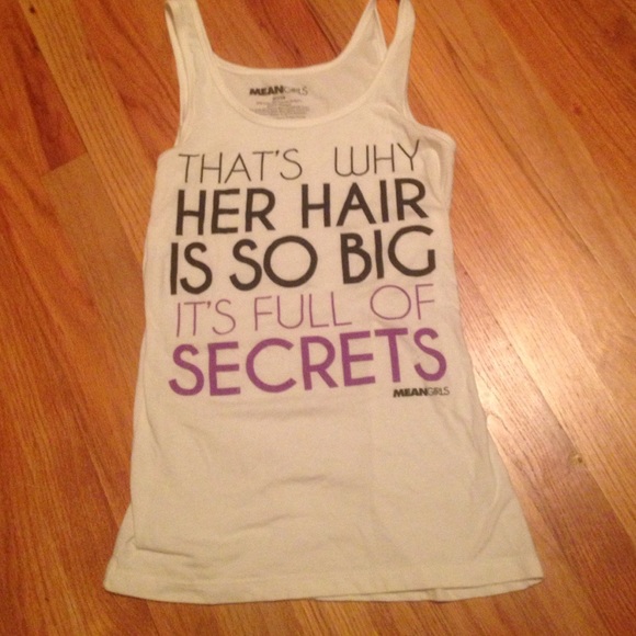Mean girls quote tank top