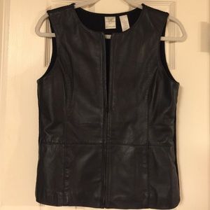 Stylish Leather Vest with a little twist 😉