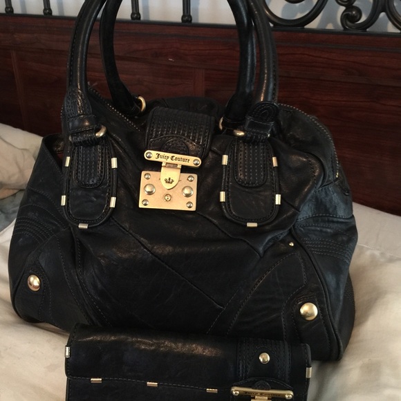 Juicy Couture tote with matching wallet