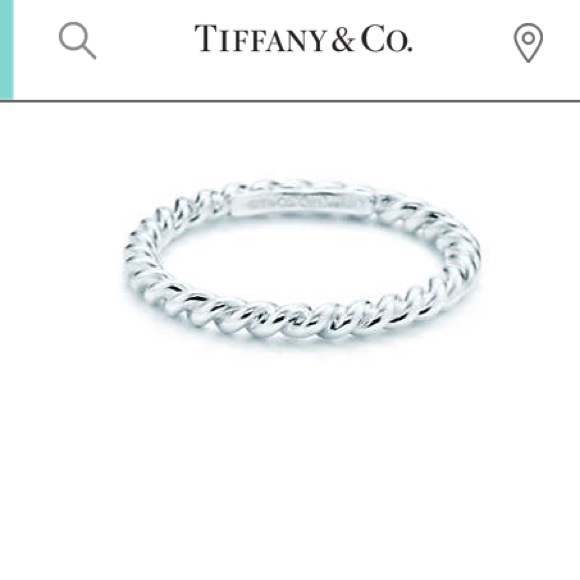 Tiffany sterling silver ring