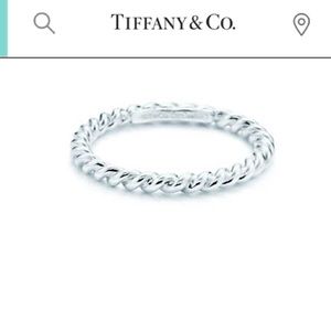 Tiffany sterling silver ring