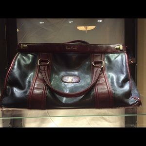 Huge Leather Pierre Cardin Vintage Travel Holdall