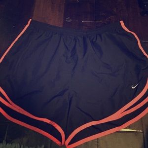 Hot Pink and Black Nike Shorts