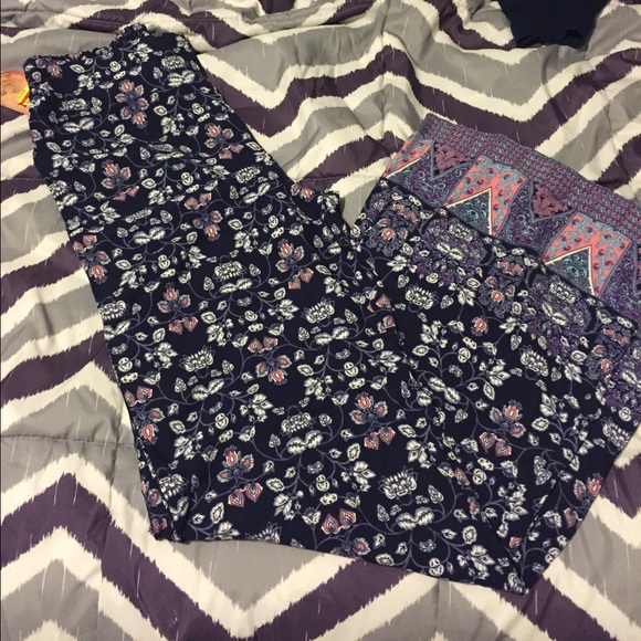 Printed pants