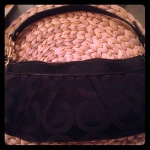 Coach Black mini handbag