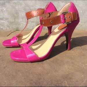 Cole Haan Nike Air Hot Pink Patent heels