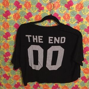 Brandy Melville THE END flowy tee-shirt