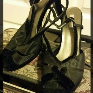 Black high heels