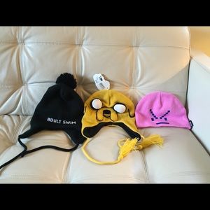 FINAL Reduxn! Adult Swim & Adventure Time beanies