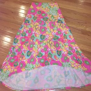 Lilly Pulitzer High/low skirt ice cream social