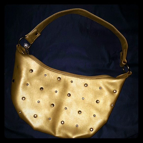Cute Vintage Metallic Handbag NWOT