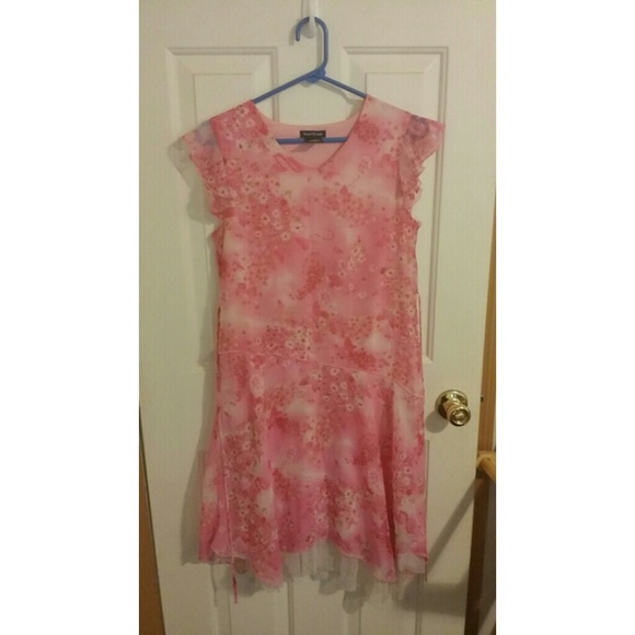 Pink kid spring dress - Picture 1 of 1