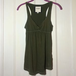 Green Abercrombie Tank top