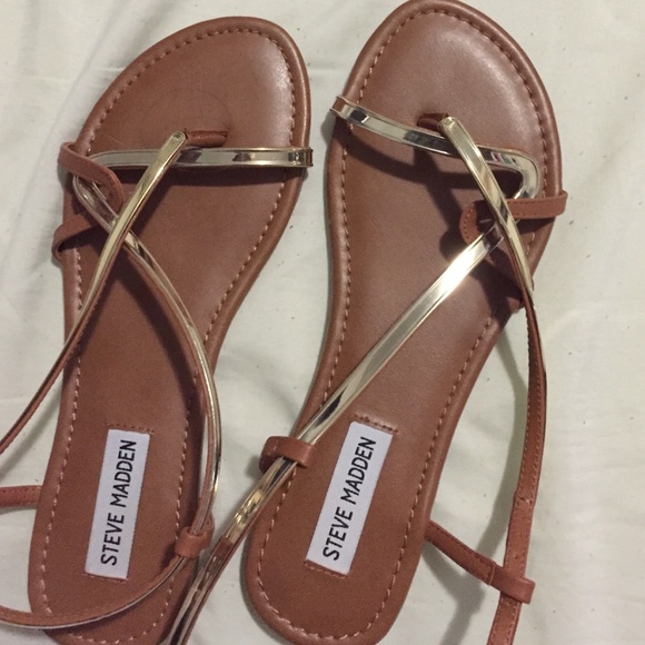 Brand new sandals.