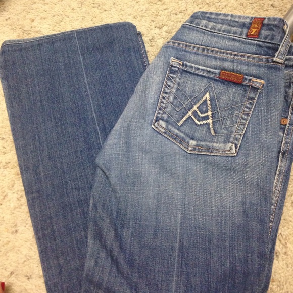 7 for all Mankind bootcut-A pocket