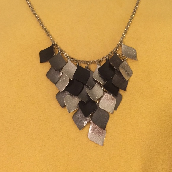 Multi-metallic Statement Necklace