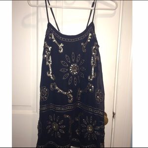 American Eagle Sequin Tank Dress