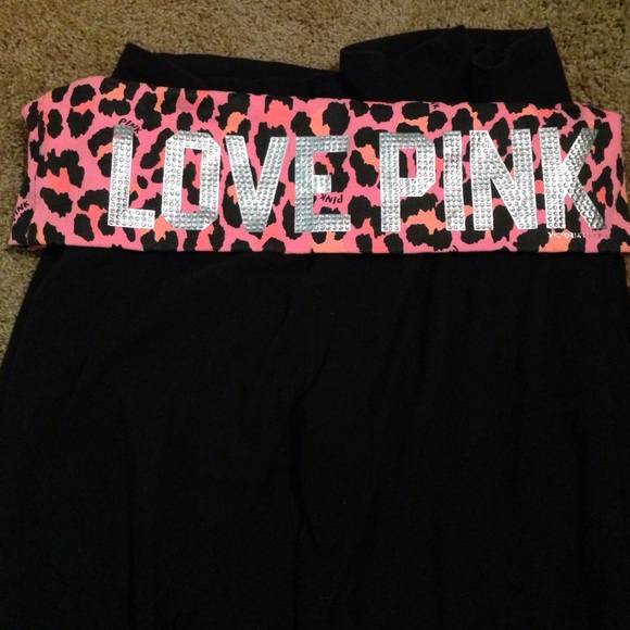 VS PINK Bling Yoga Pants