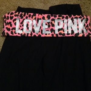 VS PINK Bling Yoga Pants