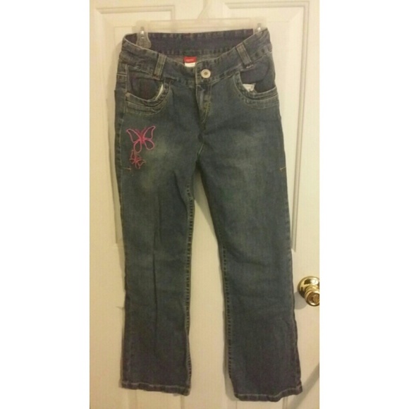 Kid Jeans with Butterfly design - Picture 1 of 1