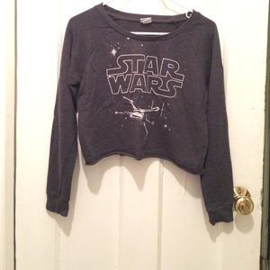 Star Wars crop sweater