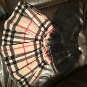 Girls Burberry skirt